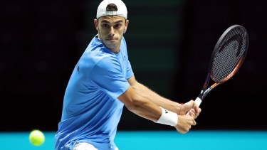 Francisco Cerúndolo le dio el segundo punto al equipo argentino en la serie ante Finlandia.