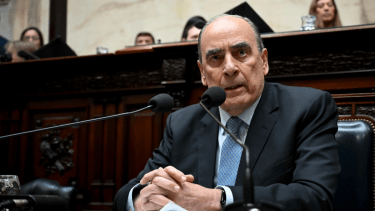 Guillermos Francos defendió la candidatura de Manuel Adorni. 