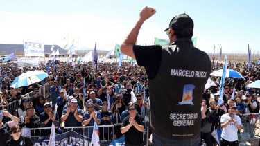 Rucci expuso los alcances del nuevo acuerdo paritario. Foto: gentileza. 