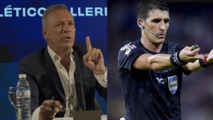 El presidente de Talleres apuntó contra el árbitro tras el escándalo en Copa Argentina: «Me pegó una trompada»