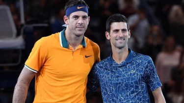 Juan Martín Del Potro enfrentará a Novak Djokovic en su partido despedida.