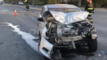 Choque en Ruta 7.