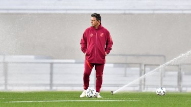 Marcelo Gallardo ultima detalles para definir el once de River ante Boca. Foto:  @RiverPlate.
