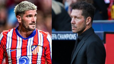 Cholo Simeone opinó sobre la situación que padeció Rodrigo De Paul en Atlético Madrid.