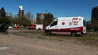Heridos graves en un incendio en Rincón de los Sauces. Foto: Gentileza. 