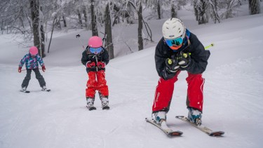 Nieve y esquí en cerro Chapelco en San Martín de los Andes. Foto gentileza. 