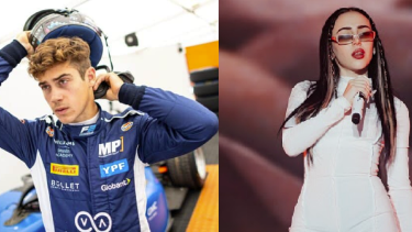 El divertido cruce entre Colapinto y Nicki Nicole