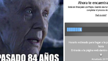 Los memes a la fila virtual para comprar entradas de Los Piojos.