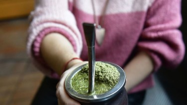 El mate con menta trae grandes beneficios. 