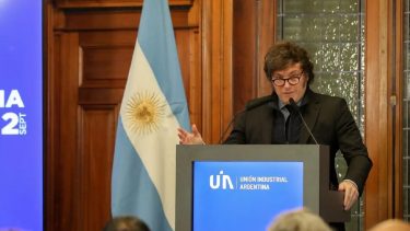 Javier Milei ante la UIA