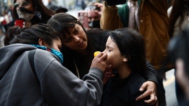 Video | Nena agredida en el Congreso: «Los policías están para cuidarte y no reprimirte»