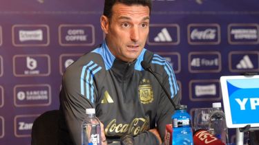 Lionel Scaloni habló sobre el partido frente a Chile. Foto: AFA