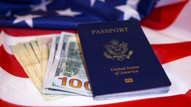 Pasaporte de Estados Unidos.-
