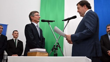 Fabián Gatti fue titular de la Fiscalía de Investigaciones Administrativas (FIA) y tuvo tuvo a su cargo el caso de la compra del avión. Ahora es ministro. Archivo