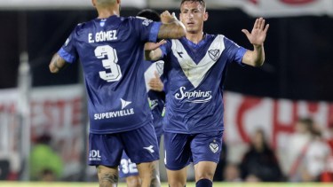 El goleador de Vélez, Braian Romero, será uno de los titulares ante Belgrano. Fotobaires.