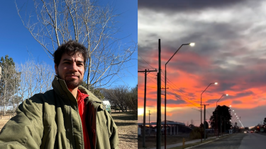 Guido Rodríguez destacó los puntos más lindos de su paso por Río Negro junto a sus perros.  