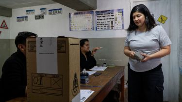 Hoy se realizaron elecciones en el Soyem de Bariloche, el 61% votó por la lista Verde y da continuidad a Brenda Morales. Foto: Marcelo Martinez