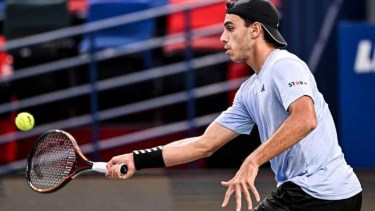 El tenista argentino venció 6-2 y 6-3 al ruso Shevchenko.