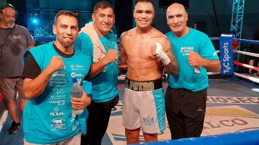 El roquense Christian Luis estará en la pelea de fondo profesional. 