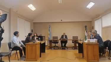 La audiencia de formulación de cargos contra José Chávez Aguilar se hizo el lunes en Bariloche. (foto gentileza prensa Poder Judicial)