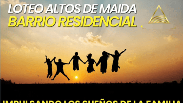 El loteo es ofrecido a través de redes sociales.
