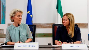 Von der Leyen propuso al representante de Italia, Raffaele Fitto, para ser el nuevo Comisario Europeo de Economía, aunque ese cargo aún deba ser ratificado. (Gentileza)