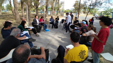 El Consejo Directivo de la Facultad de Derecho y Ciencias Sociales sesionó para rechazar el veto presidencial a la ley universitaria.