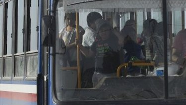 Transporte escolar en el Alto Valle. Archivo.