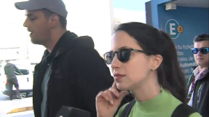 A Camila Velasco le preguntaron por Roberto García Moritán y su novio reaccionó furioso