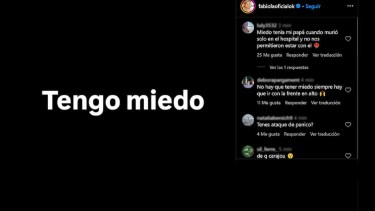Inquietante mensaje de Fabiola Yañez. Foto: gentileza Infobae. 