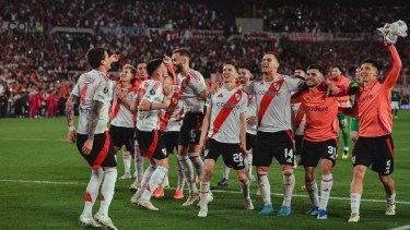 River visita a Atlético Mineiro por las semis de la Copa Libertadores. Foto: @RiverPlate.