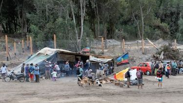 Hay un conflicto legal entre Emanuel Ginóbili y una comunidad mapuche. Foto: Gentileza facebook Confederación Mapuche de Neuquén. 