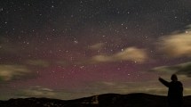 Imagen de El cielo de Bariloche deslumbró: mirá el fenómeno que no se registraba desde 1989