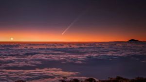 El &#8216;cometa del siglo&#8217; se mudó al hemisferio norte: durante todo octubre, se verá en países de esa parte del mundo