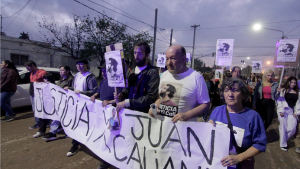 Marcharon por Juan Caliani en Neuquén: «Justicia plena y que esto cambie», reclamó su papá