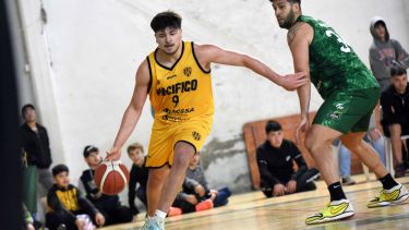 David Veliz (Pacífico) y Pablo Almendra (Biguá), dos nombres que pueden ser claves en los play offs. (Archivo Matías Subat)