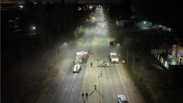 Corte en la Ruta 22 en Neuquén por un operativo de limpieza: los horarios y desvíos (Foto: gentileza Municipalidad de Neuquén)