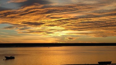 Puerto San Julián, otro punto ideal para ver el eclipse solar anular. Foto Turismo Puerto San Julián. 