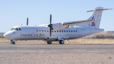 American Jet ofrecerá vuelos regionales regulares. Foto gentileza: Valentín Artus.