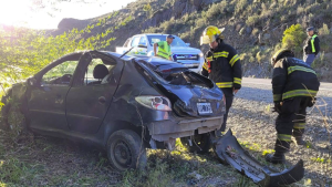 Tres heridos por un accidente en la Ruta 237: fueron derivados al hospital de Bariloche