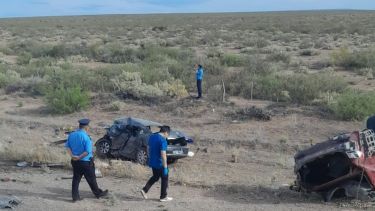 Quiénes eran los tres hombres que murieron en el choque sobre Ruta 22 cerca de Challacó