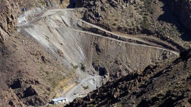 La mina de oro de Andacollo fue abandonada también en el 2014, por la anterior concesionaria. Foto: archivo