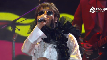 Joaquín Levinton en la Fiesta de la Confluencia 2025.