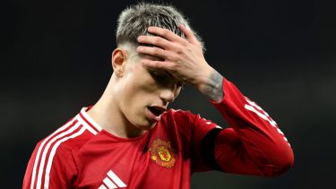 Alejandro Garnacho fue blanco de críticas tras el golazo que marcó en la victoria del Manchester United.