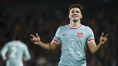 Julián Álvarez ya lleva 9 goles en el Atlético Madrid.