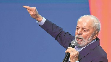 Lula da Silva, presidente de Brasil. . (Photo by Daniel RAMALHO / AFP)