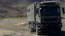 Imagen de Asfalto para la Ruta 43 en el norte neuquino: ¿alcanza la zona de Varvarco dónde quedó varado el motorhome belga?