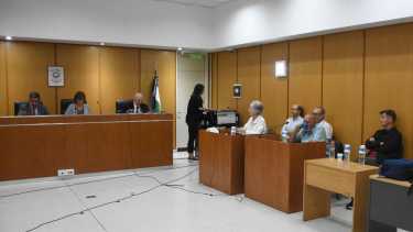 Una de las últimas audiencias de la causa Ipross, en este caso ante el Tribunal de Juicio.