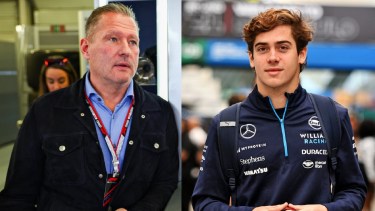 El padre de Max Verstappen elogió a Franco Colapinto. 