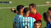 Imagen de Video | La primera polémica en la final de la Copa Sudamericana: le anularon un gol a Racing a instancias de VAR